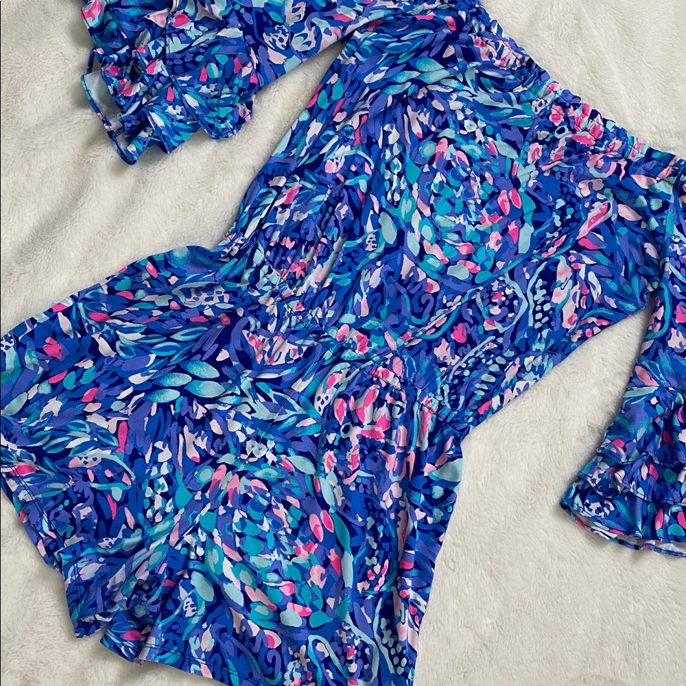 Lily Pulitzer shorts romper